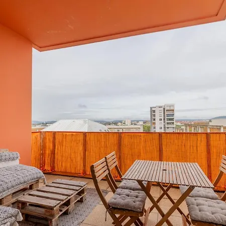 L'echappee - T3 De 67 M2 - 2 - Grande Terrasse - Quartier Ultra Secure Apartment Metz