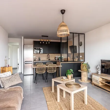 Апартаменты L'echappee - T3 De 67 M2 - 2 - Grande Terrasse - Quartier Ultra Secure *