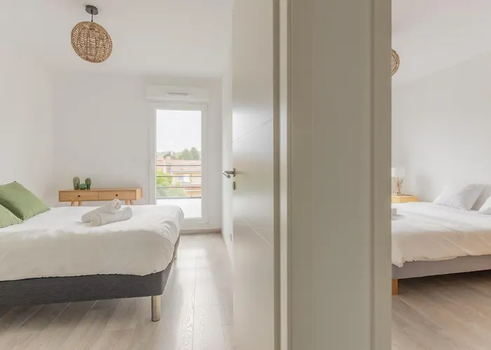 Lägenhet L'echappee - T3 De 67 M2 - 2 - Grande Terrasse - Quartier Ultra Secure *