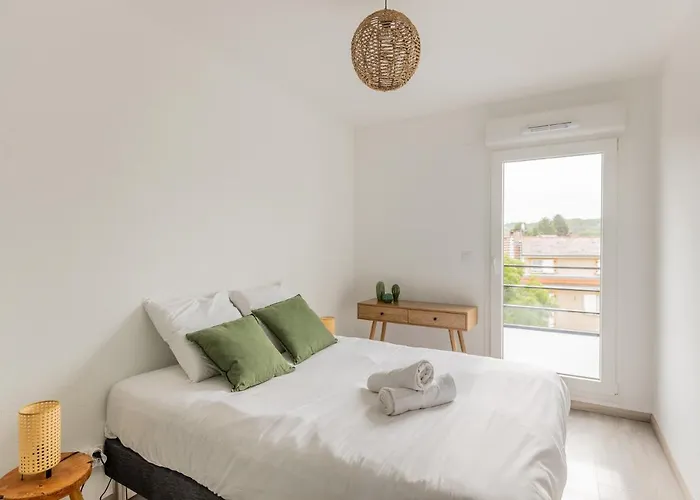 Lägenhet L'echappee - T3 De 67 M2 - 2 - Grande Terrasse - Quartier Ultra Secure Metz