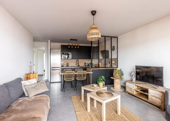 Lägenhet L'echappee - T3 De 67 M2 - 2 - Grande Terrasse - Quartier Ultra Secure *